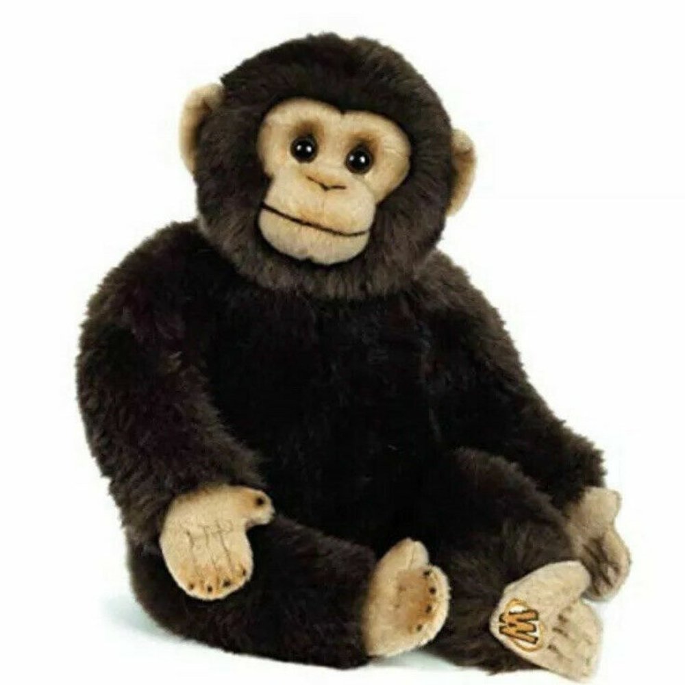 GANZ WEBKINZ SIGNATURE CHIMPANZEE CHIMP MONKEY APE STUFFED ANIMAL PLUSH TOY